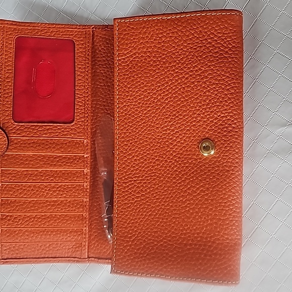 Dooney & Bourke Pebble Grain Foldover Wallet - Picture 5 of 8
